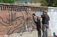 Streetart in der Fabrikzeile